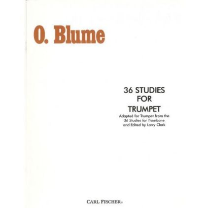 BLUME:36 STUDIES FOR TRUMPET