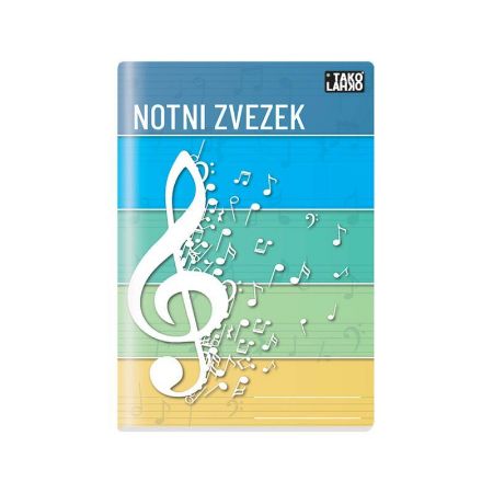 NOTNI ZVEZEK TAKO LAHKO A4 16 LISTNI