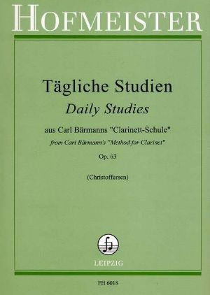 BARMANNS C.:TAGLICHE STUDIEN OP.63/SAILY STUDIEN