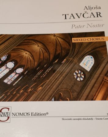 TAVČAR:PATER NOSTER MIXED CHORUS