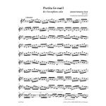 BACH J.S.:PARTITA BWV 1013 FOR SOLO SAXOPHONE