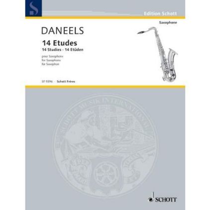 DANEELS:14 ETUDES FOR SAXOPHONE