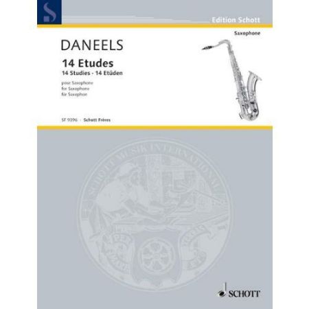 DANEELS:14 ETUDES FOR SAXOPHONE