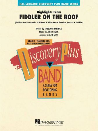 HARNICK/ROCK:HIGHLIGHTS FRPM FODDLER ON THE ROOF CONCERT BAND