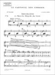 SAINT-SAENS:LE CARNAVAL DES ANIMAUX SECOND PIANO
