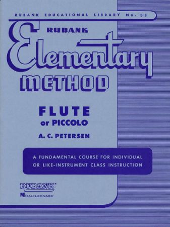 PETERSEN:RUBANK ELEMENTARY METHOD FLUTE OR PICCOLO