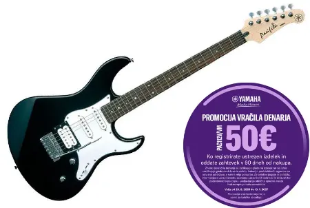 Slika YAMAHA ELEKTRIČNA KITARA PACIFICA-112V BL RL - CASHBACK