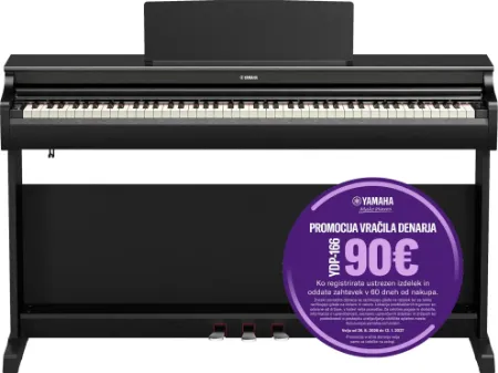 Slika YAMAHA ELEKTRIČNI KLAVIR YDP-166B - CASHBACK