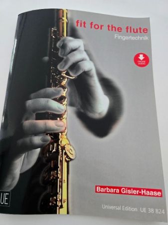 GISLER-HAASE:FIT FOR THE FLUTE FINGERTECHNICK + AUDIO ACCESS