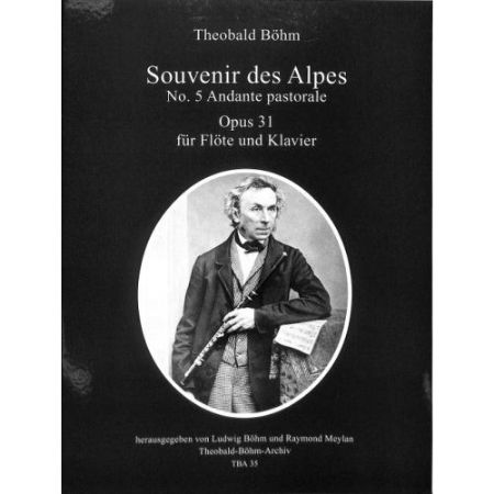 BOHM:SOUVENIR DES ALPES OP.31/ NO.5 FLOTE UND KLAVIER