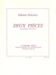 DENISOV:DEUX PIECES POUR SAXOPHONE ALTO ET PIANO