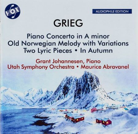 GRIEG:PIANO CONCERTO,TWO LYRIC PIECES../JOHANNESEN