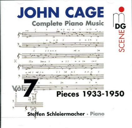 CAGE:COMPLETE PIANO MUSIC VOL.7
