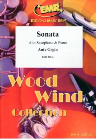GRGIN:SONATA ALTO SAXOPHONE & PIANO