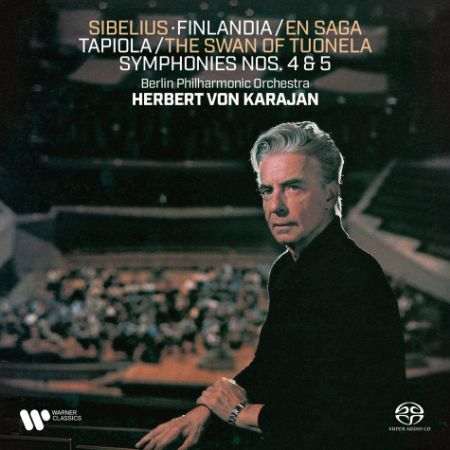 SIBELIUS:FINLANDIA/EN SAGA TAPIOLA/THE SWAN OF TUONELA/SYMPHONIES NO.4&5/KARAJAN