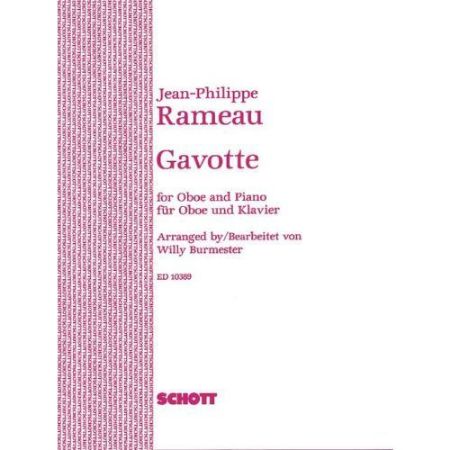 RAMEAU:GAVOTTE FOR OBOE AND PIANO