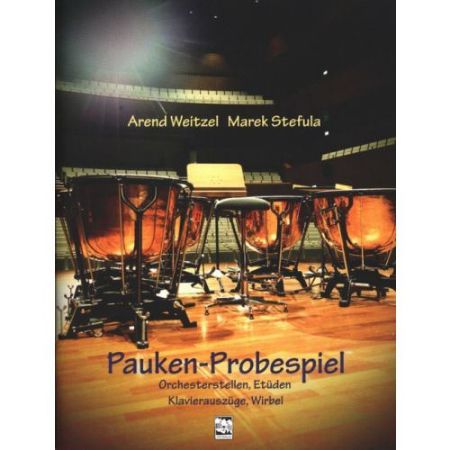 WEITZEL/STEFULA:PAUKEN PROBESPIELEN,ETUDEN