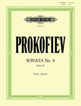 PROKOFIEV:SONATA NO.8 OP.84 PIANO SOLO