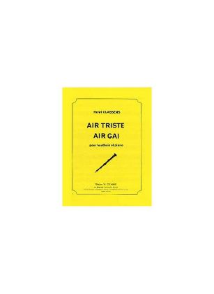 CLASSENS:AIR TRISTE AIR GAI OBOE AND PIANO