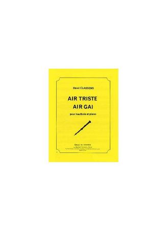 CLASSENS:AIR TRISTE AIR GAI OBOE AND PIANO