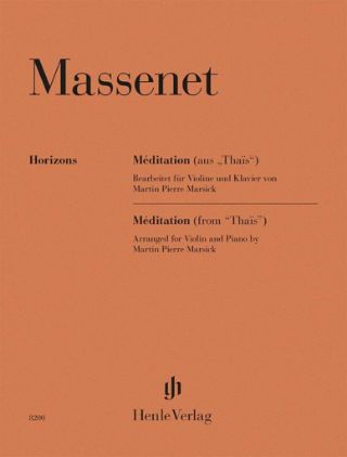 MASSENET:MEDITATION (FROM "THAIS") VIOLIN AND PIANO