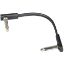 PROEL Flat Patch Cable, Black - 10 cm