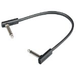 PROEL Flat Patch Cable, Black - 20 cm