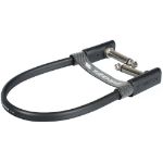 PROEL Flat Patch Cable, Black - 20 cm