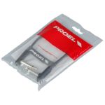 PROEL Flat Patch Cable, Black - 20 cm