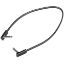 PROEL Flat Patch Cable, Black - 45 cm