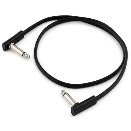 PROEL Flat Patch Cable, Black - 60 cm