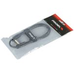 PROEL Flat Patch Cable, Black - 60 cm