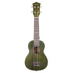 CASCHA Sopran Ukulele Mahogany Green incl.bag HH2265