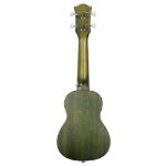CASCHA Sopran Ukulele Mahogany Green incl.bag HH2265