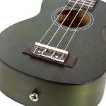 CASCHA Sopran Ukulele Mahogany Green incl.bag HH2265