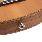 CASCHA Concert Ukulele Cedar Solid Top with Pickup incl.bag CUCCS1-EQ