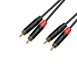 Cascha kabel 2x Cinch (moški) na 2x Cinch (moški) 3m