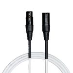 Cascha mikrofonski kabel Standard Line Microphone Cable (XLR), White, 9 m