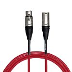 Cascha mikrofonski kabel Advanced Line Microphone Cable, Red, 3m