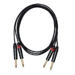 Cascha kabel 2x mono Jack 6,3 mm (1/4") (moški) na 2x mono Jack 6,3 mm (1/4") 2m