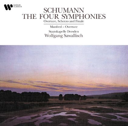 SCHUMANN:THE FOUR SYMPHONIES/SAWALLISCH 4LP