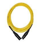 Cascha mikrofonski kabel Standard Line Microphone Cable (XLR), Yellow, 9m