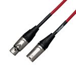 Cascha mikrofonski kabel Advanced Line Microphone Cable, Red, 15m