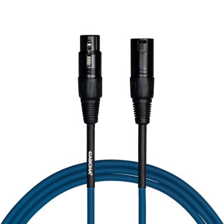Cascha mikrofonski kabel Standard Line Microphone Cable (XLR), Blue, 3 m