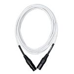 Cascha mikrofonski kabel Standard Line Microphone Cable (XLR), White, 3m