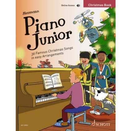 HEUMANN:PIANO JUNIOR CHRISTMAS BOOK + AUDIO ACCESS