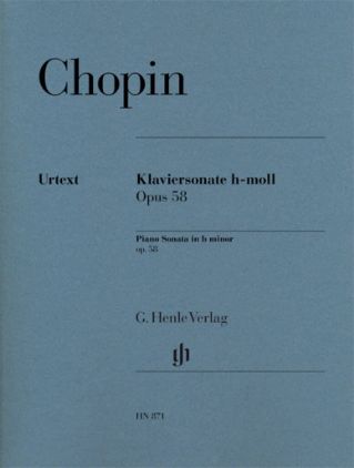CHOPIN:PIANO SONATA H-MOLL OP.58