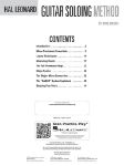 BODUCH:HAL LEONARD GUITAR SOLOING METHOD + VIDEO ACCESS